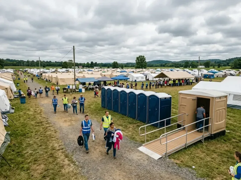 disaster-relief-camp-restrooms-010 — frequently asked questions, Dumpster & Portable Bathrooms Rental in Hideaway, TX